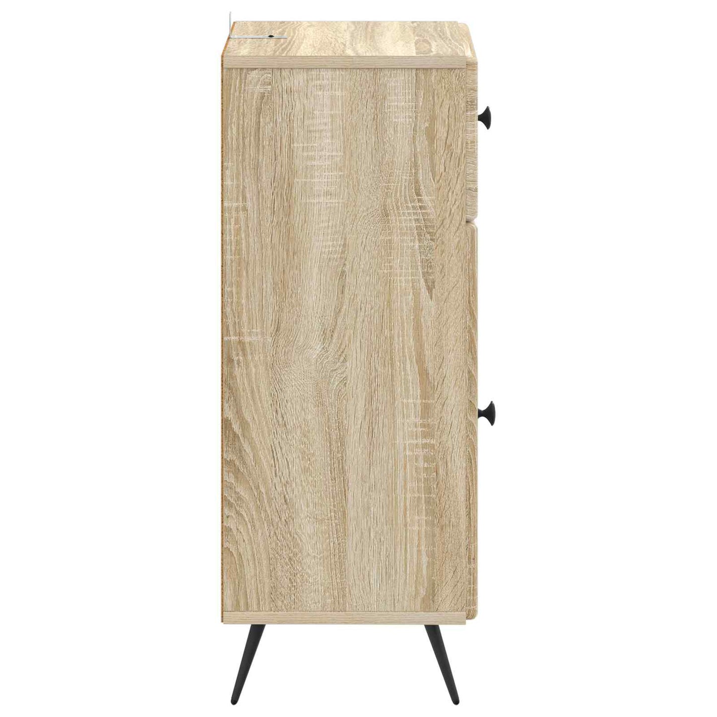 vidaXL Bathroom Storage Cainet BREDA Sonoma Oak 30 x 31 x 80 cm