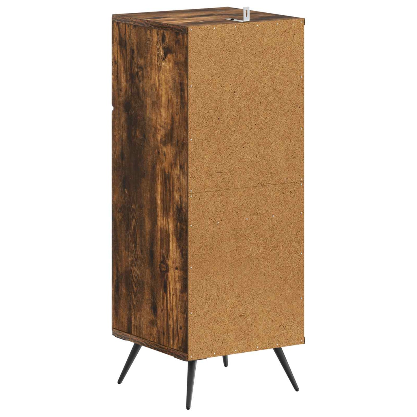 vidaXL Bathroom Storage Cainet BREDA Smoked Oak 30 x 31 x 80 cm