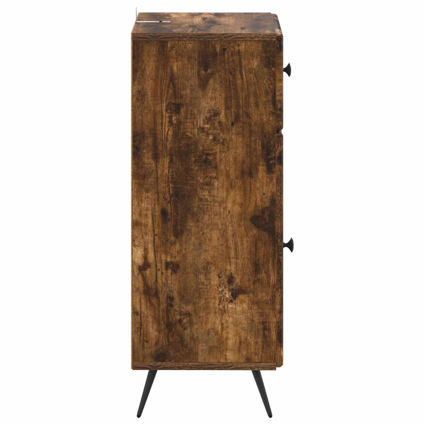 vidaXL Bathroom Storage Cainet BREDA Smoked Oak 30 x 31 x 80 cm