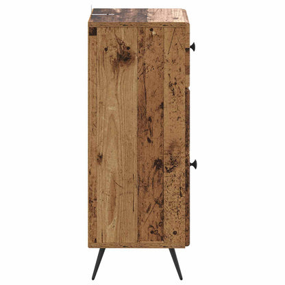 vidaXL Bathroom Storage Cainet BREDA Old Wood 30 x 31 x 80 cm