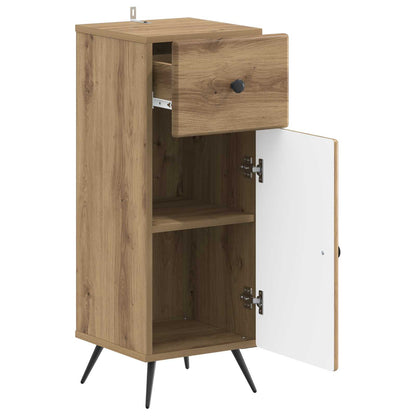 vidaXL Bathroom Storage Cainet BREDA Artisan Oak 30 x 31 x 80 cm