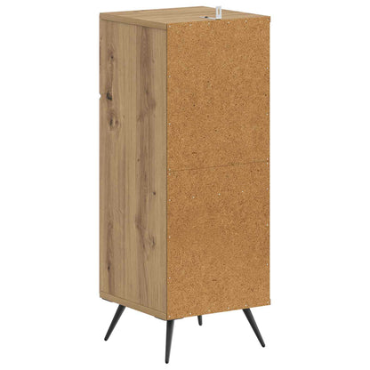 vidaXL Bathroom Storage Cainet BREDA Artisan Oak 30 x 31 x 80 cm