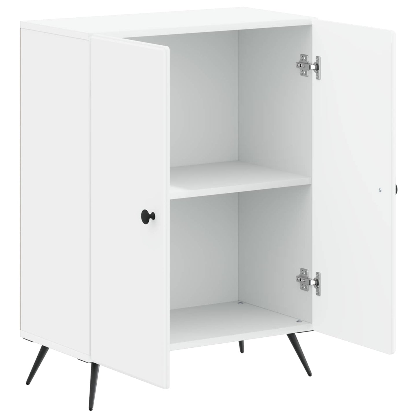 vidaXL Bathroom Storage Cainet BREDA White 59.5 x 31 x 80 cm