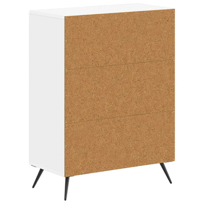 vidaXL Bathroom Storage Cainet BREDA White 59.5 x 31 x 80 cm