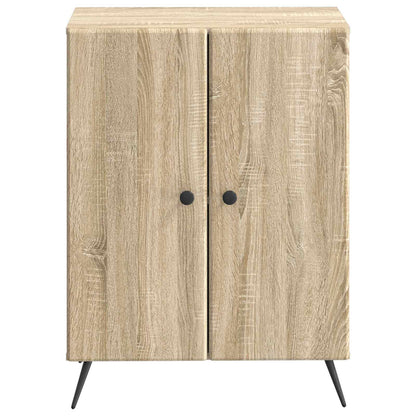 vidaXL Bathroom Storage Cainet BREDA Sonoma Oak 59.5 x 31 x 80 cm