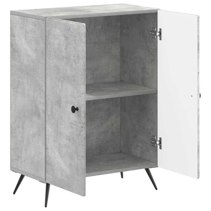 vidaXL Bathroom Storage Cainet BREDA Concrete Grey 59.5 x 31 x 80 cm