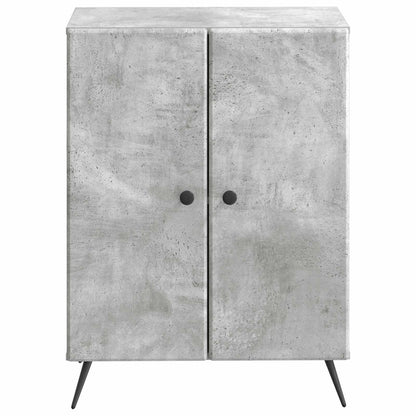 vidaXL Bathroom Storage Cainet BREDA Concrete Grey 59.5 x 31 x 80 cm
