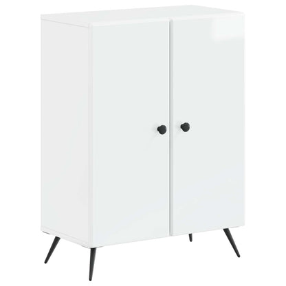 vidaXL Bathroom Storage Cainet BREDA High Gloss White
