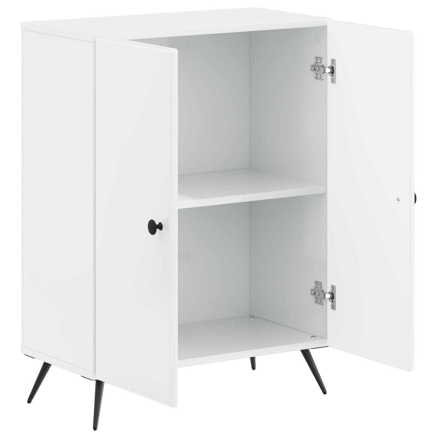 vidaXL Bathroom Storage Cainet BREDA High Gloss White