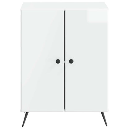 vidaXL Bathroom Storage Cainet BREDA High Gloss White