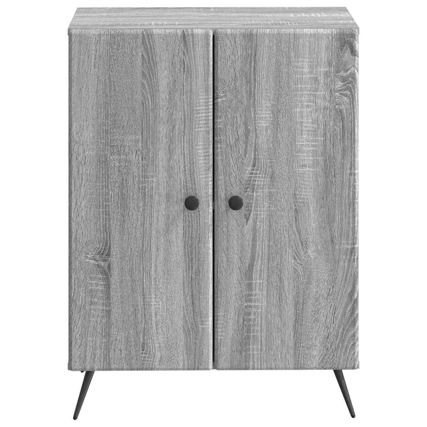 vidaXL Bathroom Storage Cainet BREDA Grey Sonoma 59.5 x 31 x 80 cm