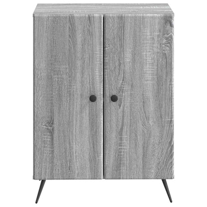 vidaXL Bathroom Storage Cainet BREDA Grey Sonoma 59.5 x 31 x 80 cm