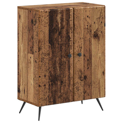 vidaXL Bathroom Storage Cainet BREDA Old Wood 59.5 x 31 x 80 cm