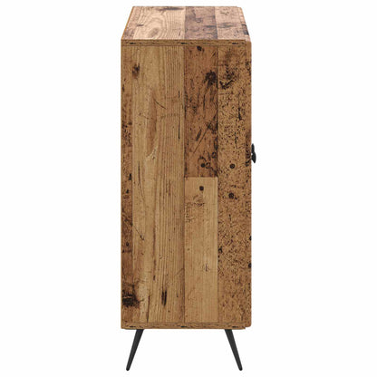 vidaXL Bathroom Storage Cainet BREDA Old Wood 59.5 x 31 x 80 cm