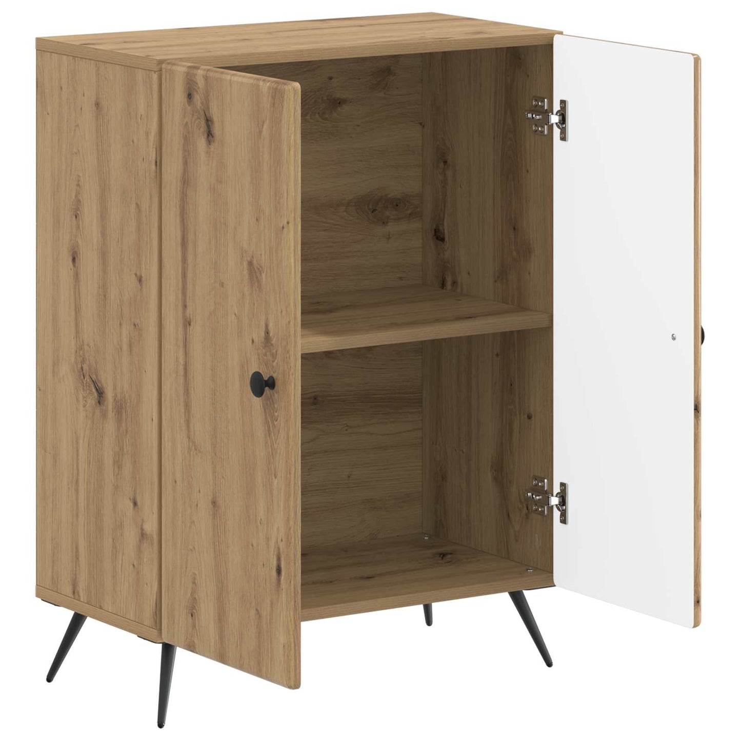 vidaXL Bathroom Storage Cainet BREDA Artisan Oak 59.5 x 31 x 80 cm