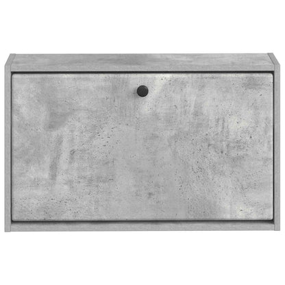 vidaXL Wall-Mounted Shoe Cabinet BREDA 71 x 17 x 43 cm Engineered Wood