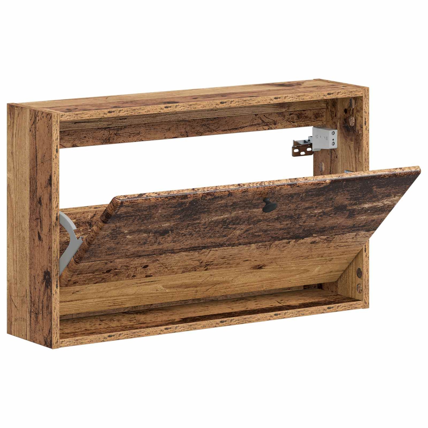 vidaXL Wall-Mounted Shoe Cabinet BREDA 71 x 17 x 43 cm Engineered Wood