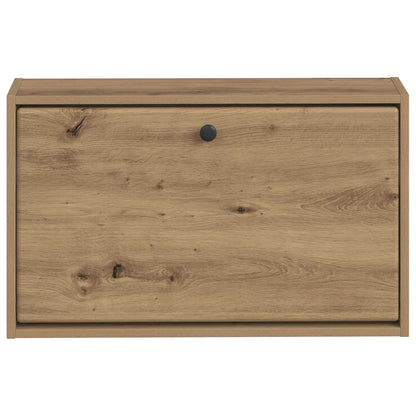 vidaXL Wall-Mounted Shoe Cabinet BREDA 71 x 17 x 43 cm Engineered Wood