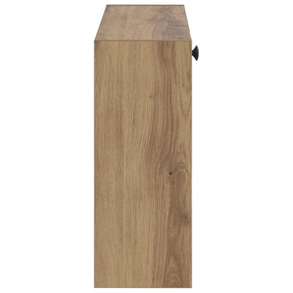 vidaXL Wall-Mounted Shoe Cabinet BREDA 71 x 17 x 43 cm Engineered Wood