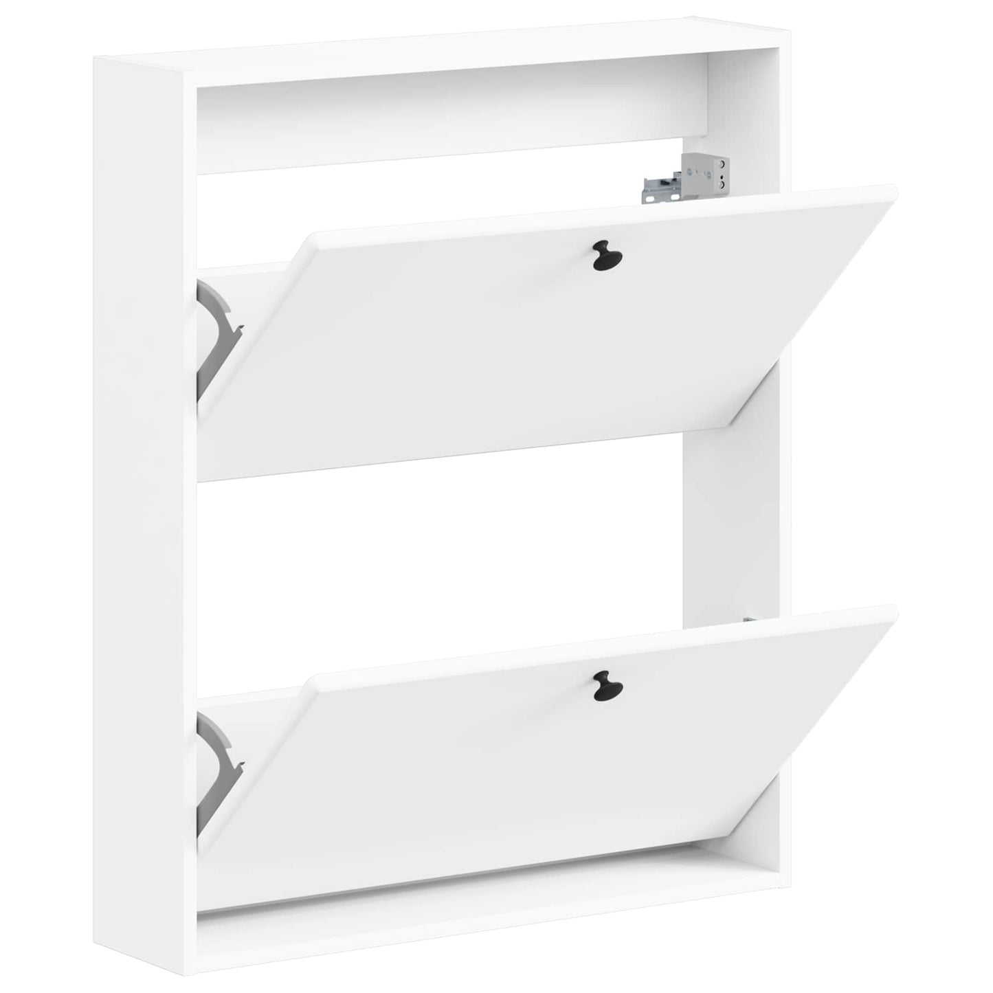vidaXL Wall-Mounted Shoe Cabinet BREDA 71 x 17 x 86 cm Engineered Wood