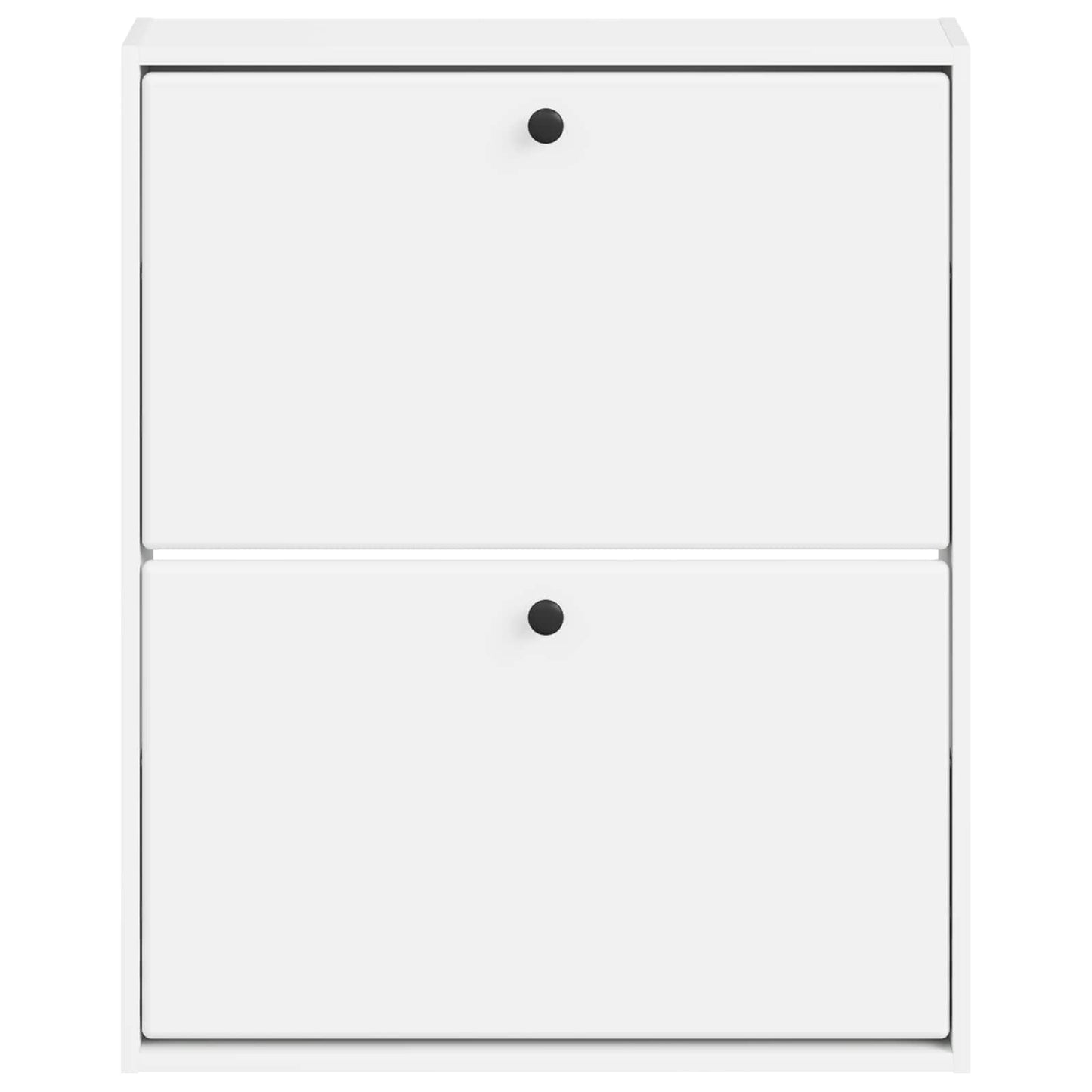 vidaXL Wall-Mounted Shoe Cabinet BREDA 71 x 17 x 86 cm Engineered Wood