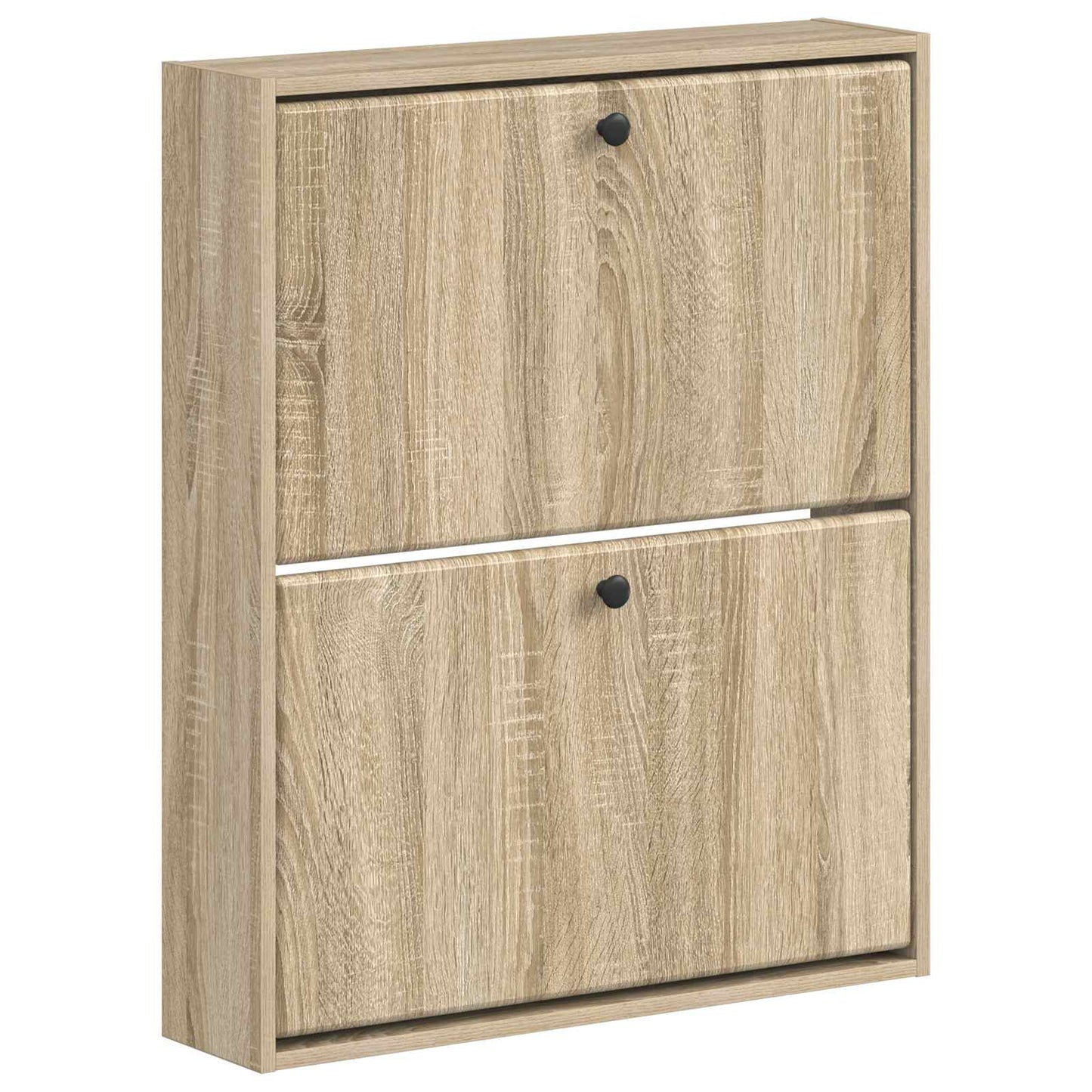 vidaXL Wall-Mounted Shoe Cabinet BREDA 71 x 17 x 86 cm Engineered Wood