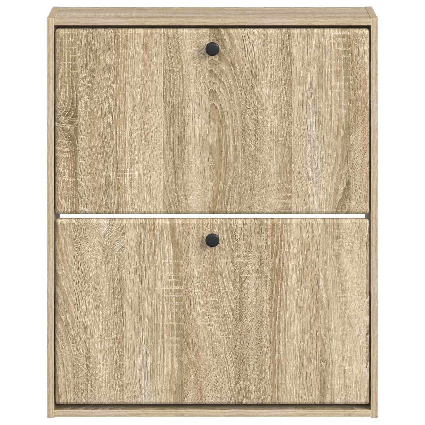 vidaXL Wall-Mounted Shoe Cabinet BREDA 71 x 17 x 86 cm Engineered Wood