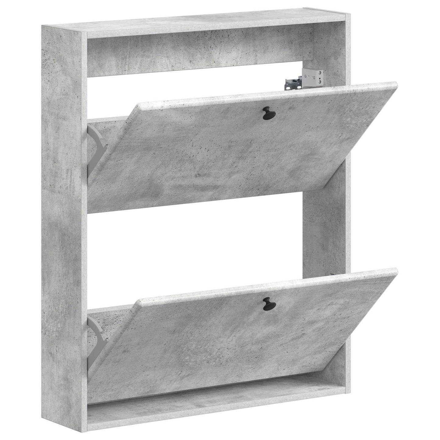 vidaXL Wall-Mounted Shoe Cabinet BREDA 71 x 17 x 86 cm Engineered Wood