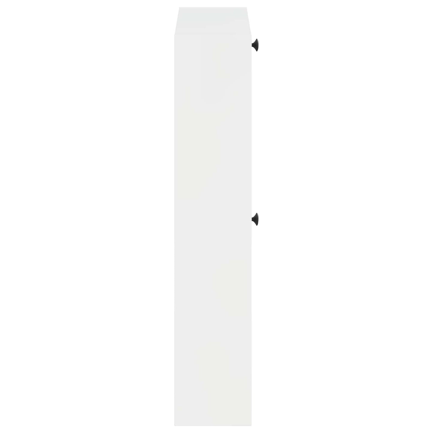 vidaXL Wall-Mounted Shoe Cabinet BREDA 71 x 17 x 86 cm Engineered Wood