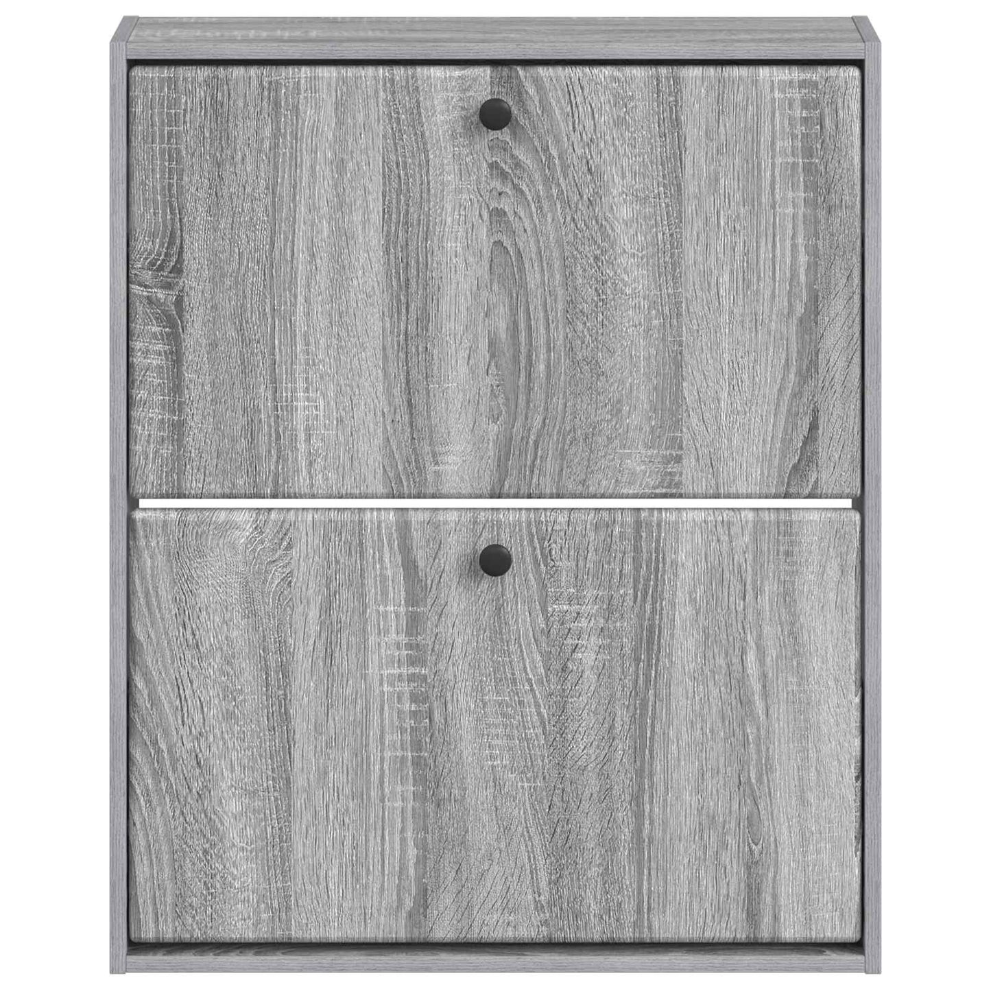 vidaXL Wall-Mounted Shoe Cabinet BREDA 71 x 17 x 86 cm Engineered Wood