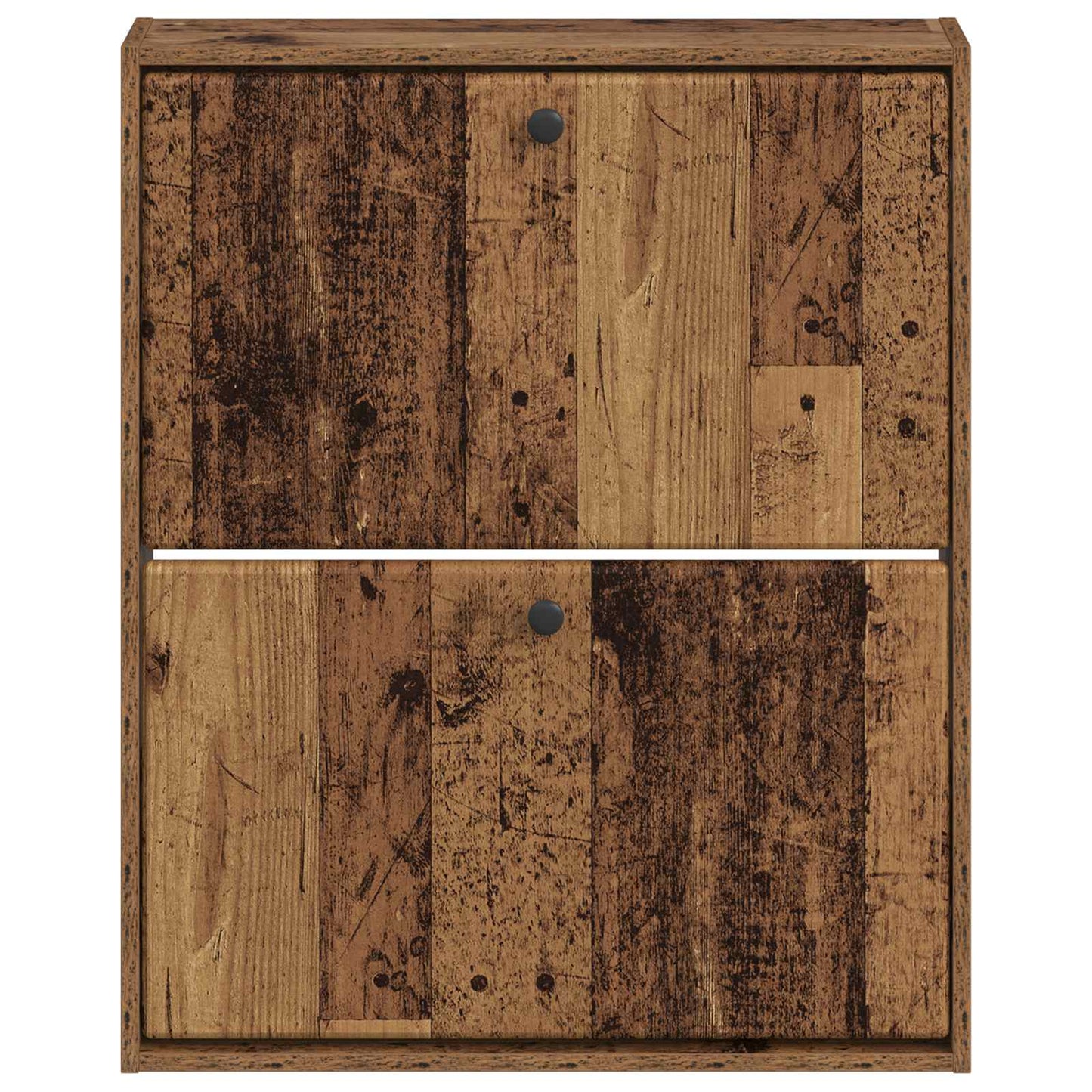 vidaXL Wall-Mounted Shoe Cabinet BREDA 71 x 17 x 86 cm Engineered Wood