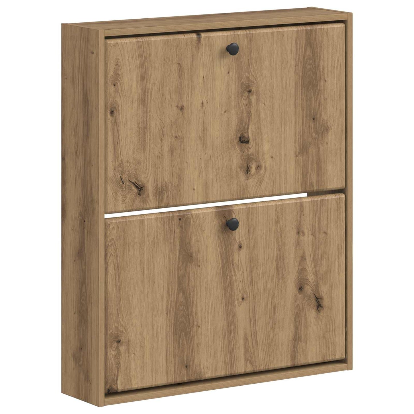 vidaXL Wall-Mounted Shoe Cabinet BREDA 71 x 17 x 86 cm Engineered Wood