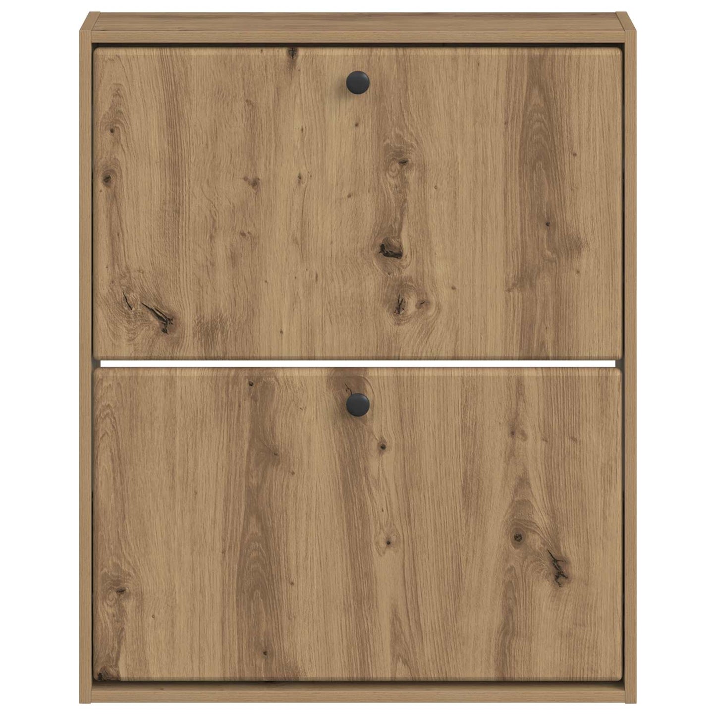 vidaXL Wall-Mounted Shoe Cabinet BREDA 71 x 17 x 86 cm Engineered Wood