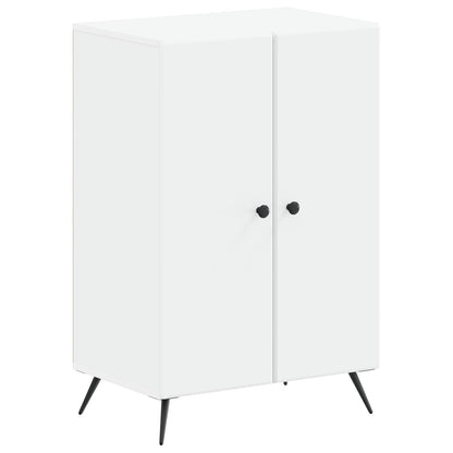 vidaXL Shoe Cabinet BREDA 59.5 x 39.5 x 90 cm Engineered Wood White