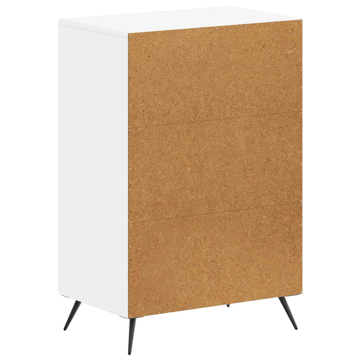 vidaXL Shoe Cabinet BREDA 59.5 x 39.5 x 90 cm Engineered Wood White