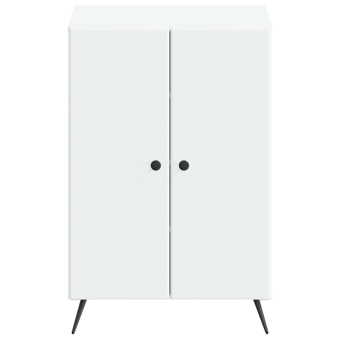 vidaXL Shoe Cabinet BREDA 59.5 x 39.5 x 90 cm Engineered Wood White