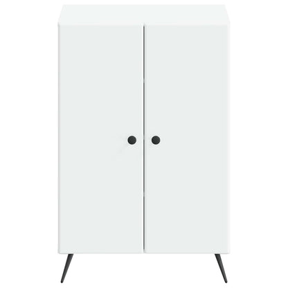 vidaXL Shoe Cabinet BREDA 59.5 x 39.5 x 90 cm Engineered Wood White