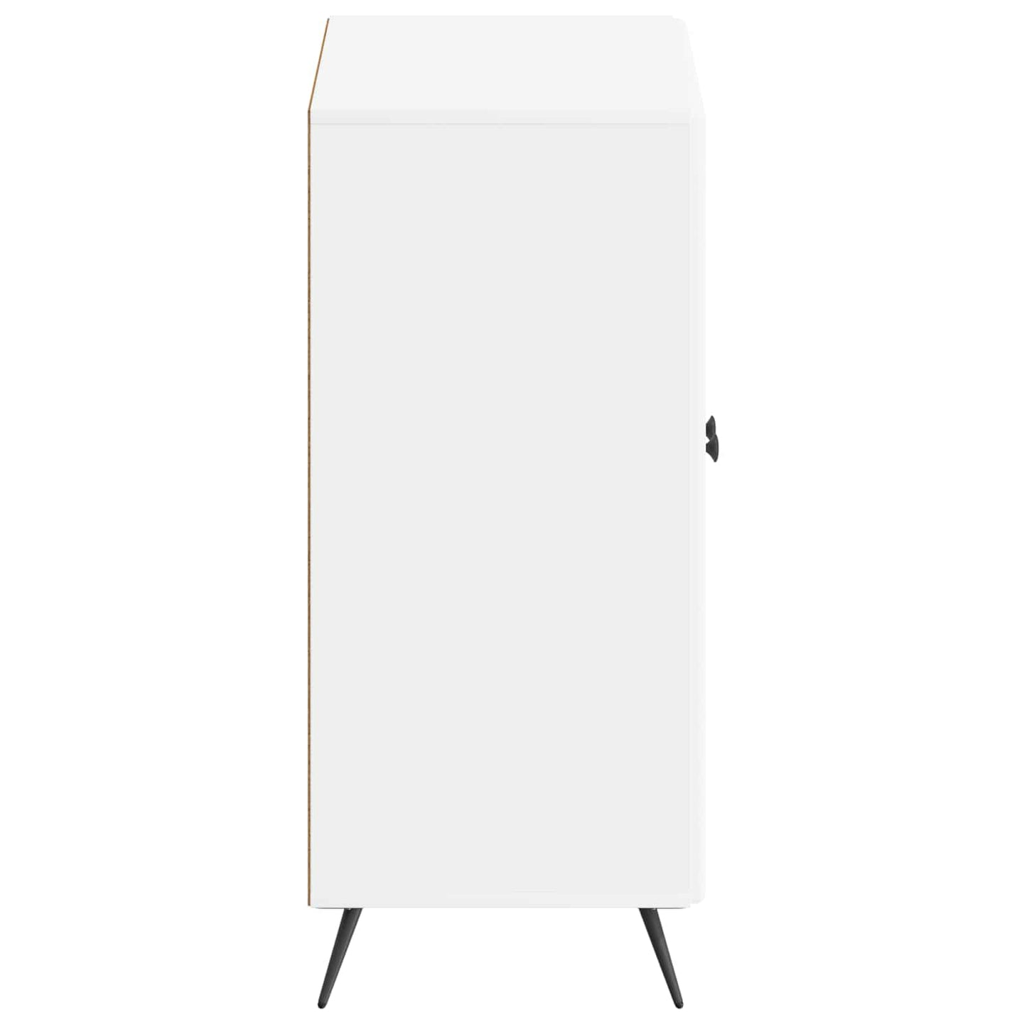 vidaXL Shoe Cabinet BREDA 59.5 x 39.5 x 90 cm Engineered Wood White