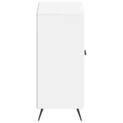 vidaXL Shoe Cabinet BREDA 59.5 x 39.5 x 90 cm Engineered Wood White