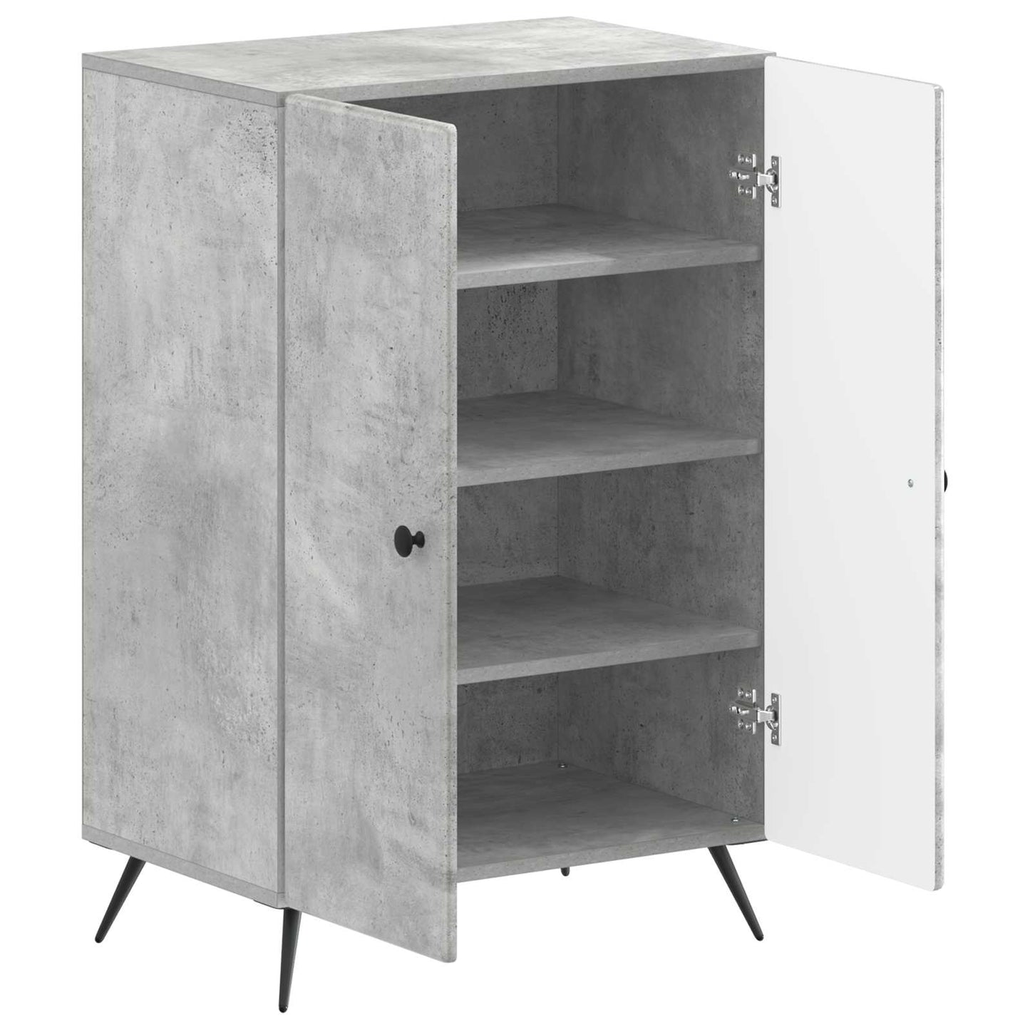 vidaXL Shoe Cabinet BREDA 59.5 x 39.5 x 90 cm Engineered Wood