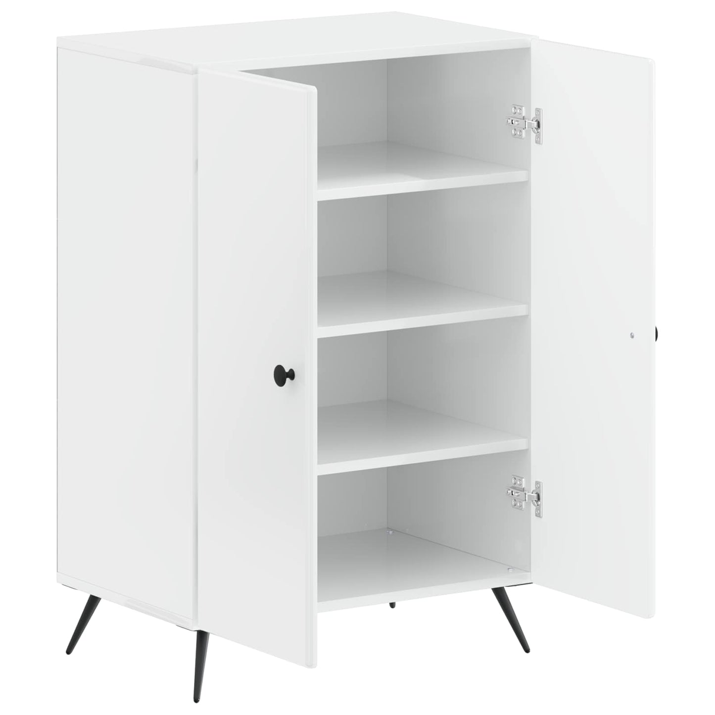 vidaXL Shoe Cabinet BREDA 59.5 x 39.5 x 90 cm Engineered Wood