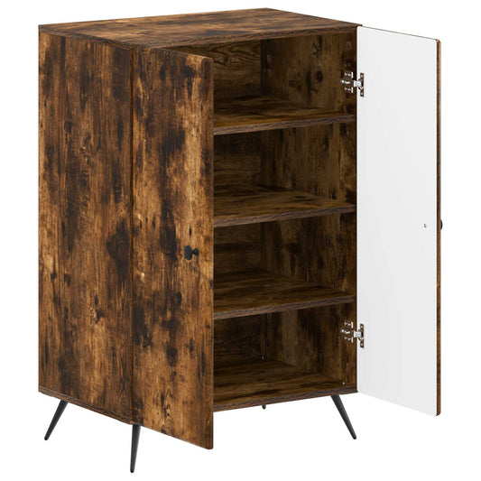 vidaXL Shoe Cabinet BREDA 59.5 x 39.5 x 90 cm Engineered Wood