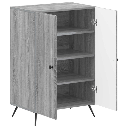 vidaXL Shoe Cabinet BREDA 59.5 x 39.5 x 90 cm Engineered Wood