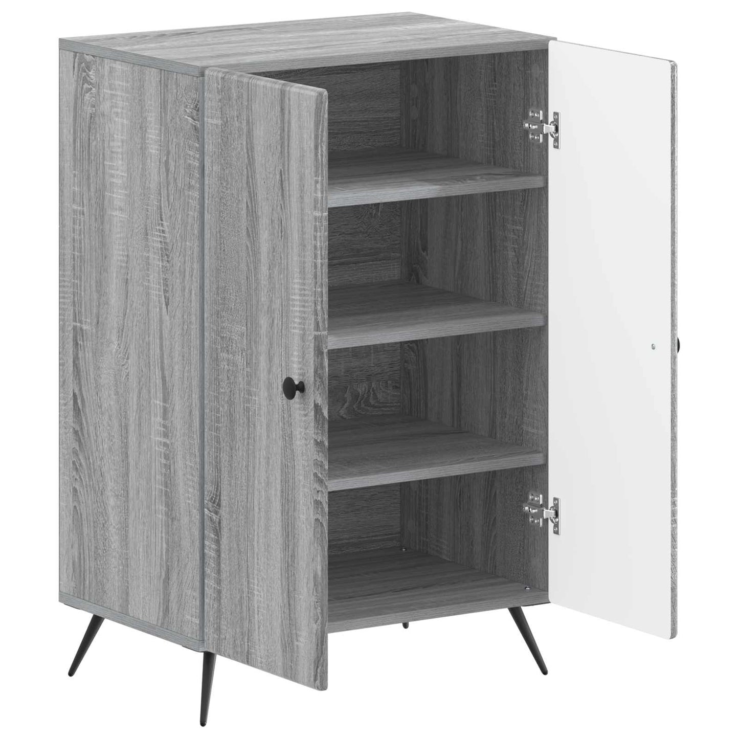 vidaXL Shoe Cabinet BREDA 59.5 x 39.5 x 90 cm Engineered Wood