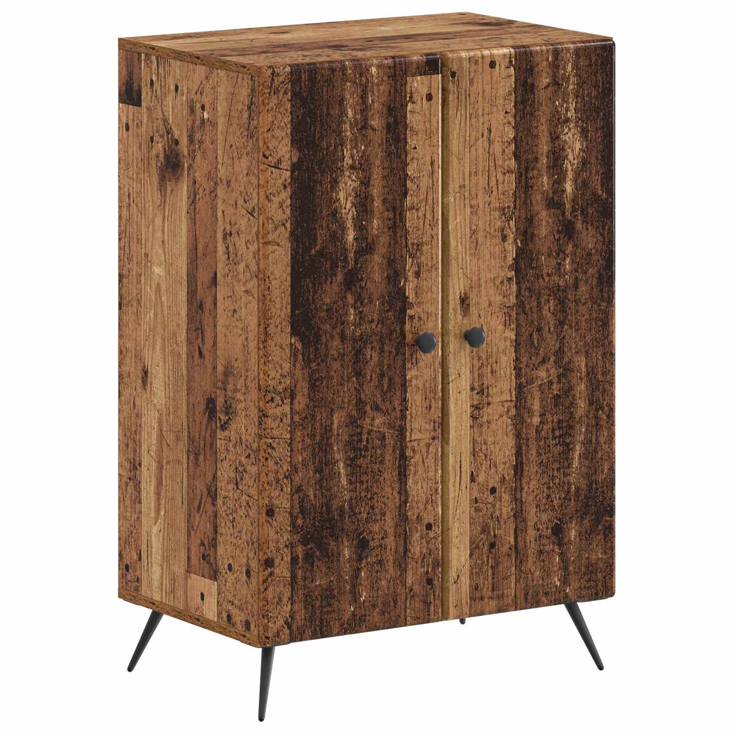 vidaXL Shoe Cabinet BREDA 59.5 x 39.5 x 90 cm Engineered Wood Old Wood