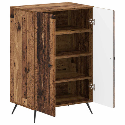 vidaXL Shoe Cabinet BREDA 59.5 x 39.5 x 90 cm Engineered Wood Old Wood