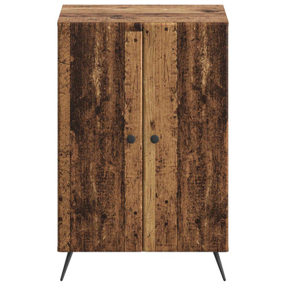 vidaXL Shoe Cabinet BREDA 59.5 x 39.5 x 90 cm Engineered Wood Old Wood