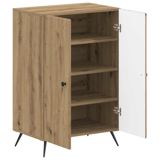 vidaXL Shoe Cabinet BREDA 59.5 x 39.5 x 90 cm Engineered Wood