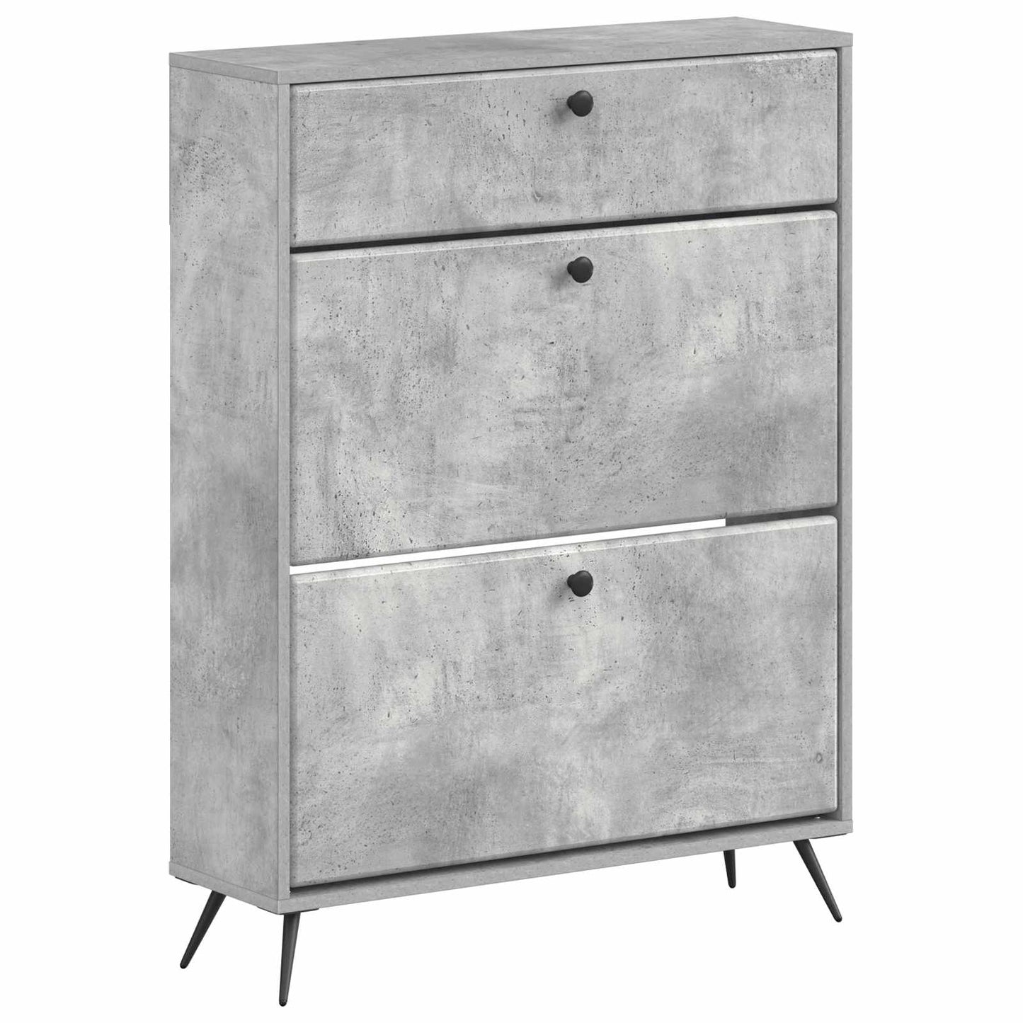 vidaXL Shoe Cabinet BREDA 78 x 24 x 103 cm Engineered Wood