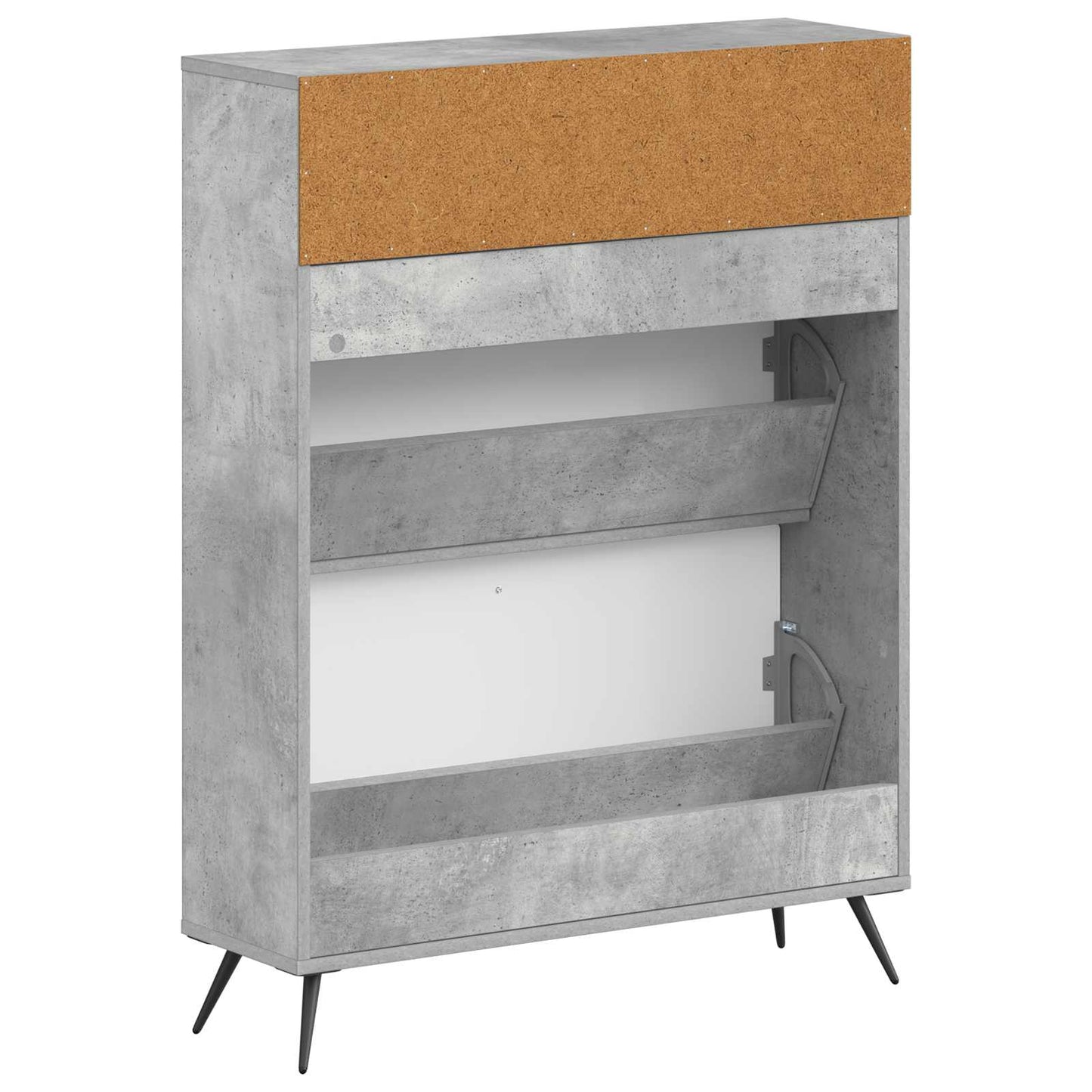 vidaXL Shoe Cabinet BREDA 78 x 24 x 103 cm Engineered Wood
